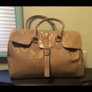 Jessica Simpson tan handbag